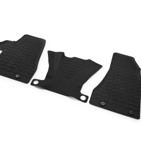 Jeu de 3 Tapis caoutchouc « Premium », avant pour la gamme 6.1