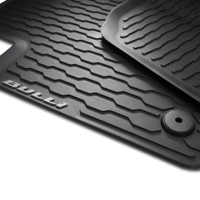 Multivan T7 - 2 tapis tous temps avant avec inscription "Bulli"