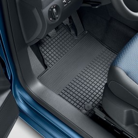 Jeu de 4 Tapis caoutchouc « Plus » Caddy 4, Caddy Maxi 4