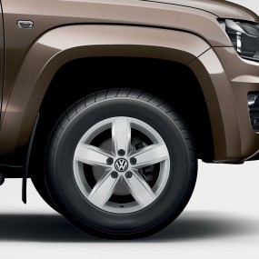 Jante alliage 16“ Corvara argent brillant Amarok