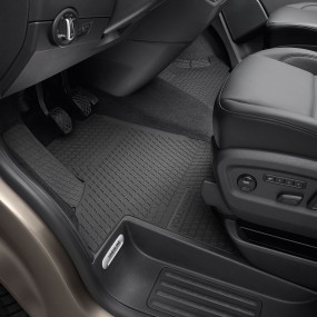 Jeu de 2 Tapis caoutchouc « Premium », avant pour la gamme T6 (Transporter