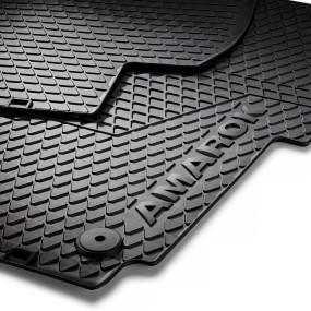 Jeu de 2 Tapis caoutchouc « Premium » avant Amarok