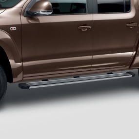 Marchepied plats en aluminium Amarok