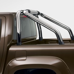 Arceau double tube Stylingbar, inox Amarok