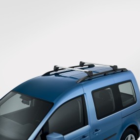 Barres de toit pour Caddy 4 avec rails