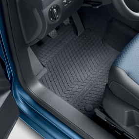 Jeu de 4 Tapis caoutchouc « Premium » Caddy 4, Caddy Maxi 4
